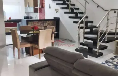 Sobrado com 2 dormitórios à venda, 148 m² por r$ 570.000,00 - jardim boer i - americana/sp
