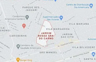 Terreno à venda, 377 m² por r$ 350.000,00 - jardim nossa senhora do carmo - americana/sp