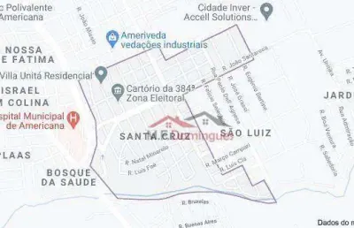 Terreno à venda, 360 m² por r$ 288.000,00 - santa cruz - americana/sp