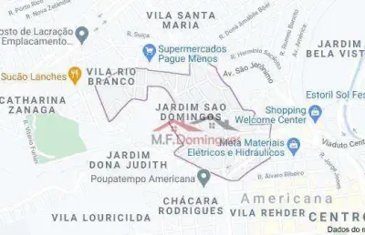 Terreno à venda, 241 m² por r$ 210.000,00 - vila santa maria - americana/sp