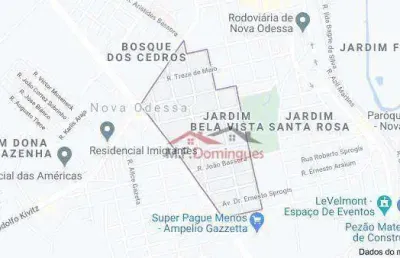 Terreno à venda, 312 m² por r$ 250.000,00 - bela vista - nova odessa/sp