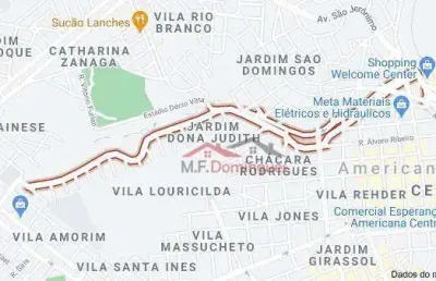 Terreno à venda, 403 m² por r$ 403.200,00 - jardim dona judith - americana/sp
