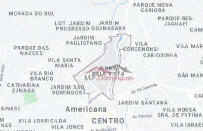 Terreno à venda, 174 m² por r$ 197.000,00 - jardim bela vista - americana/sp