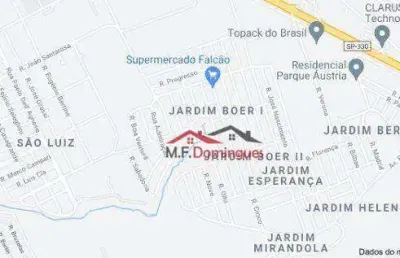 Terreno à venda, 207 m² por r$ 220.000,00 - jardim boer i - americana/sp