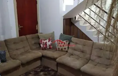 Sobrado com 4 dormitórios à venda, 218 m² por r$ 480.000,00 - parque nova carioba - americana/sp