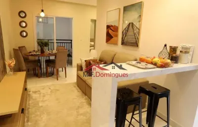 Apartamento com 2 dormitórios à venda, 59 m² por r$ 253.000,00 - balneário salto grande - americana/sp