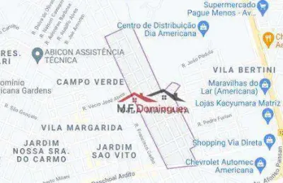Terreno à venda, 383 m² por r$ 345.000,00 - vila mariana - americana/sp