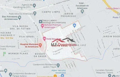 Terreno à venda, 570 m² por r$ 456.000,00 - santa cruz - americana/sp
