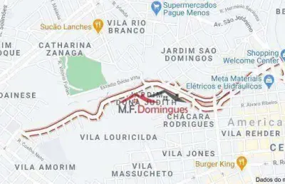 Terreno para alugar, 543 m² por r$ 1.400,00/mês - jardim dona judith - americana/sp