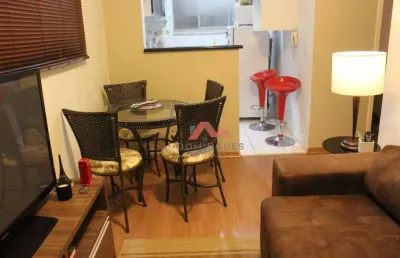 Apartamento com 2 dormitórios à venda, 46 m² por r$ 190.000,00 - loteamento industrial machadinho - americana/sp