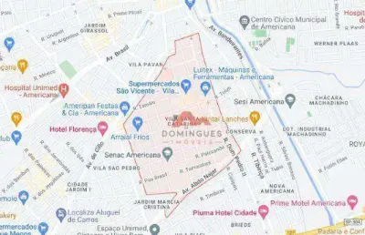 Terreno à venda, 500 m² por r$ 400.000,00 - vila santa catarina - americana/sp