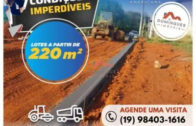 Terreno à venda, 220 m² por r$ 197.000,00 - terrazul americana - americana/sp