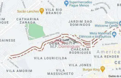 Terreno à venda, 324 m² por r$ 292.000,00 - jardim dona judith - americana/sp