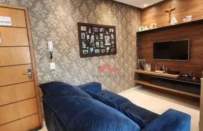 Apartamento com 2 dormitórios à venda, 59 m² por r$ 285.000,00 - parque nova carioba - americana/sp