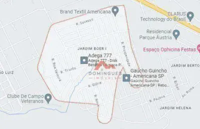 Terreno, 293 m² - venda por r$ 250.000,00 ou aluguel por r$ 800,00/mês - jardim boer i - americana/sp
