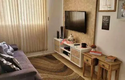 Apartamento com 2 dormitórios à venda, 52 m² por r$ 170.000,00 - chácara letônia - americana/sp