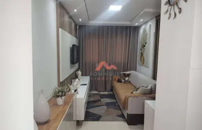 Apartamento com 2 dormitórios à venda, 56 m² por r$ 395.000,00 - vila nossa senhora de fátima - americana/sp