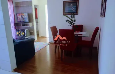 Apartamento com 2 dormitórios à venda, 46 m² por r$ 260.000,00 - cariobinha - americana/sp