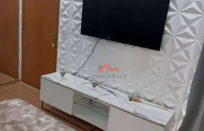 Apartamento com 2 dormitórios à venda, 45 m² por r$ 210.000,00 - jardim vista alegre - santa bárbara d'oeste/sp