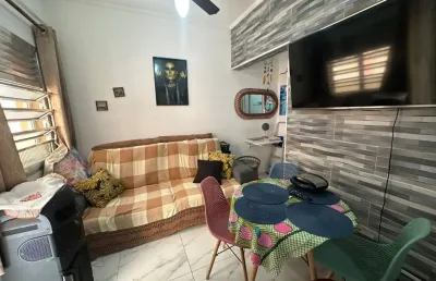 Apartamento no centro de mongaguá 100 metros da praia