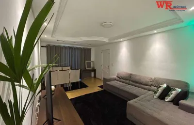 Apartamento com 3 dormitórios à venda, 92 m² por r$ 385.000,00 - vila linda - santo andré/sp