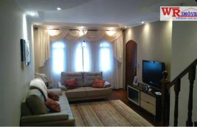 Sobrado à venda, 220 m² por r$ 620.000,00 - jardim las vegas - santo andré/sp