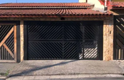 Casa com 3 dormitórios à venda, 210 m² - parque novo oratório - santo andré/sp