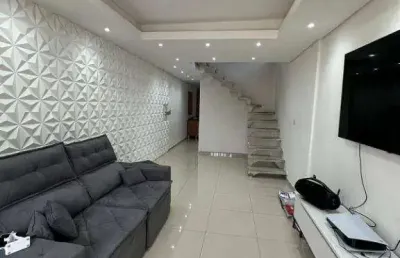 Sobrado à venda, 200 m² por r$ 350.000,00 - chácara maria francisca - mauá/sp