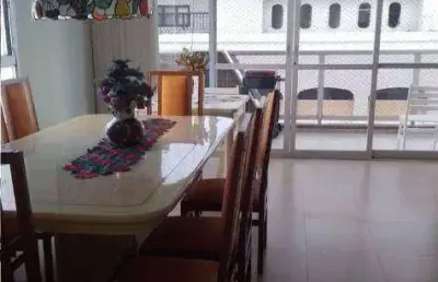 Apartamento com 3 dormitórios à venda, 176 m², centro - guarujá/sp