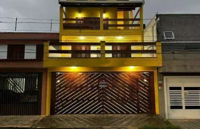 Sobrado, 380 m² - venda por r$ 1.500.000,00 ou aluguel por r$ 9.000,00/mês - vila jordanópolis - são bernardo do campo/sp