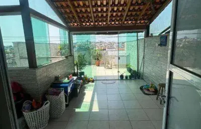 Cobertura à venda, 48 m² por r$ 391.000,00 - jardim las vegas - santo andré/sp