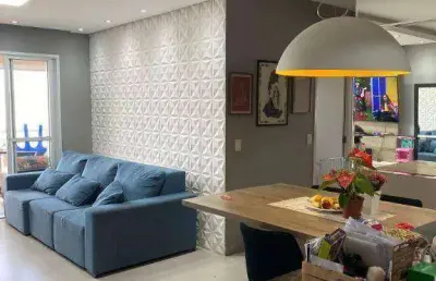 Apartamento com 3 dormitórios à venda, 91 m²  - vila lusitânia - são bernardo do campo/sp
