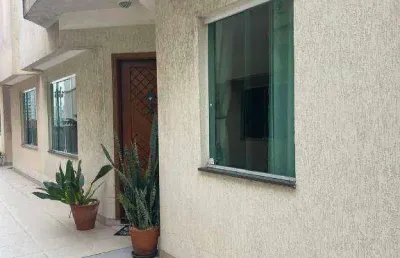 Sobrado à venda, 188 m² por r$ 720.000,00 - vila scarpelli - santo andré/sp