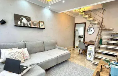 Sobrado com 2 dormitórios à venda, 93 m² por r$ 499.000,00 - jardim wallace simonsen - são bernardo do campo/sp