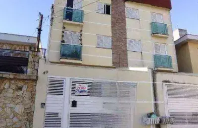 Cobertura com 2 dormitórios à venda, 48 m² por r$ 375.000,00 - vila vitória - santo andré/sp