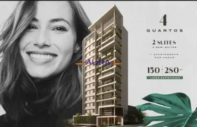 Apartamento com 4 quartos à venda na Rua Paulo Afonso, Santo Antônio, Belo Horizonte