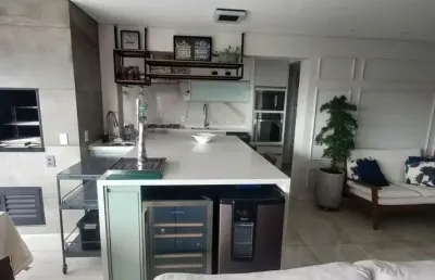 Apartamento para venda com 2 dormitórios, sala estendida, 01 suíte, 2 vagas e espaço gourmet