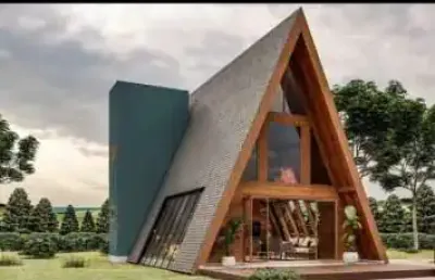 Casa bangalô à venda em rancho queimado – 85m², 1 suíte