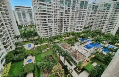 Apartamento no reserva jardim-3quartos/dependência/120m2.