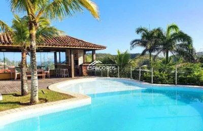 Mansão com vista para a praia da ferradura 5 suítes búzios