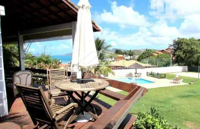 Casa de condomínio à venda, 5 quartos, 5 suítes, 2 vagas, geribá - armação dos búzios/rj