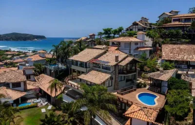 Casa de condomínio à venda, 6 quartos, 6 suítes, 4 vagas, geribá - armação dos búzios/rj
