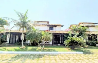 Casa à venda com 5 suítes dentro de condomínio em manguinhos buzios