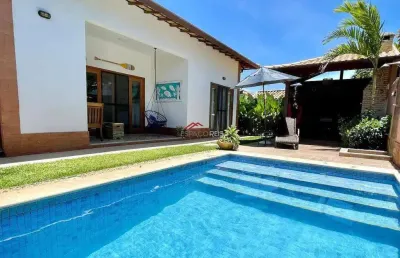 Casa a venda , 3 quartos, em condomínio no bairro da rasa -búzios