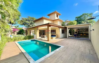 Casa de condomínio à venda, 4 suítes, 2 vagas, manguinhos/búzios