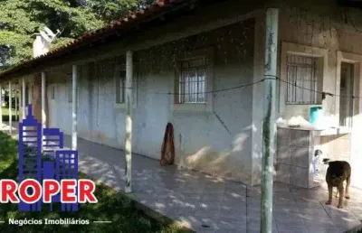 Sitio com com escritura de 81.176 m²/ casa sede com rancho para festas à venda em atibaia por r$ 1.300.000,00