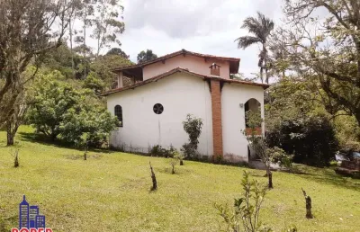 Excelente sitio de 48.000 m²/ casa sede/piscina/ área gourmet à venda em mairiporã
