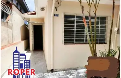 Casa térrea com 150 m²/1 dormitório/1 vaga  terreno 5 x 25m ² à venda na vila ema!