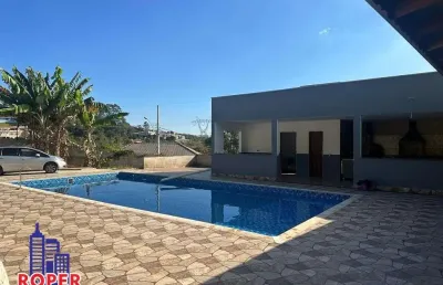Excelente chácara de 1.250 m²/casa/espaço gourmet/piscina à venda no condomínio miranteda mantiqueira em mairiporã