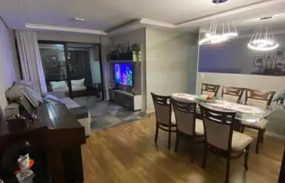 Excelente apartamento de 83 m²/3 dormitórios/1 vaga/ varanda gourmet à venda na vila prudente